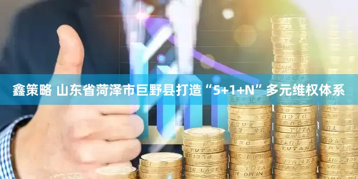 鑫策略 山东省菏泽市巨野县打造“5+1+N”多元维权体系