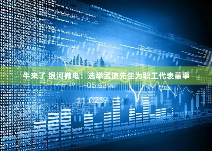 牛来了 银河微电：选举孟浪先生为职工代表董事